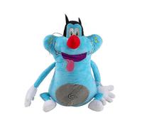 2025 37cm French Cartoon Oggy And The Cockroaches Plush Toy Fat Cat Oggy Stuffed Animal Doll