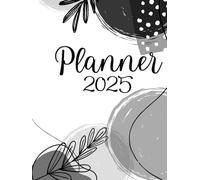 2025 All-in-One Planner: Organize your year with this complete daily, weekly, and monthly planner. 8.5" x 11", Hardcover, BW - Perfect for Business ... Buy now and get organized for the year!