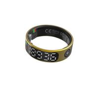 2025 Anillo Inteligente Con Pantalla, Con Monitor De Frecuencia Cardíaca, SpO2, Calorías Monitoreo Del Sueño, Modos Deportivos Múltiples, Impermeable Más Fino, Para Ios/Android R90727,Golden-#8
