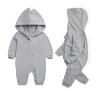 2025 Baby Boy Niña Mameluco Mono Bebé Ropa de Abrigo Gatear Infantil Bebe Algodón con Cuello Redondo Suave Pijama Regalo para 0-24 Meses