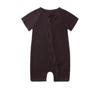 2025 Baby Boy Niña Mameluco Mono Ropa de bebé Neutral Niño Casual Verano Trajes Pijama Bebe Algodón Sólido Cómodo Suave Primavera Otoño