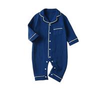 2025 Baby Boy Niña Mameluco Mono Ropa de Bebé Recién Nacido Casual Verano Trajes Ligeros Suave Cómodo Sólido Pijama Invierno para Niños Niñas