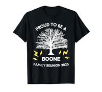2025 Boone Family Reunion Gathering Árbol genealógico a Juego Camiseta