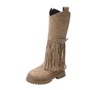 2025 Botas de Nieve de Invierno para Mujer Zapatos Otoño Invierno Comodas Y Elegantes Estilo Retro Botas Cortas Nuevas para Mujer Cómodas Antideslizante con Aislamiento térmico