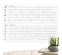 2025 Calendar, 12-Month Wall Calendar, Annual Yearly Planner Calendar, 2025 Full Year Calendar, Large 2025 Yearly Wall Calendar For Work And Date Planning, Full Year Planner Calendar,