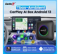 Android 13 TV Box CarlinKit CarPlay Smart Box para Netflix IPTV GPS incorporado Play Store SM6225 LED EAU 4GB 64GB