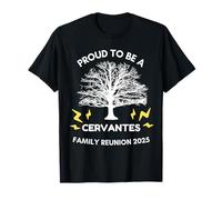 2025 CERVANTES Reunión Familiar Reunión Árbol Genealógico a juego Camiseta