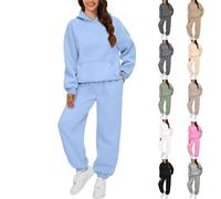 2025 Chandal Mujer Completo Invierno Original,Conjunto CháNdal Talla Grande 2 Piezas Chandales Suave Y CóModo Sudadera Con Manga Larga Y Pantalones Deportivos Fitness Running Jogging Conjunto