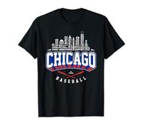 2025 Chicago Team Skyline Word Art Pete Crow-Armstrong MLBPA Camiseta