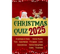 2025 Christmas Quiz Book - Family Trivia Game for All Ages, Festive Fun for Kids, Teens & Adults - 1500+ Quiz Questions & Answers: Christmas Games, Family Quiz Night, Holiday Trivia Challenges.