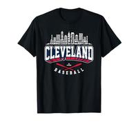 2025 Cleveland Team Skyline Word Art José Ramírez MLBPA Camiseta