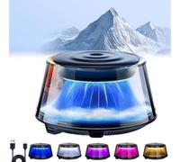 2025 Cloud Mist Car Diffuser Auto On/Off, Car Air Freshener Premium Scenic Fragrance Car Freshener, Rechargeable, Adjustable Intensity (Snowy mountains,No replacements)