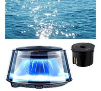 2025 Cloud Mist Car Diffuser, Auto On/Off, Smart Car Air Freshener, 5 Ambient Light, Long Lasting Automotive Air Fresheners(Azure Ocean Plus Refill)