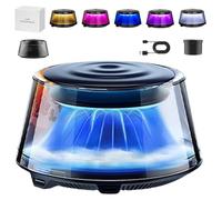 2025 Cloud Mist Car Diffuser, Auto On/Off, Smart Car Air Freshener, with USB Rechargeable, 5 Ambient Light, Adjustable Intensity, Long Lasting Automotive Air Fresheners (Gardenia White Tea)