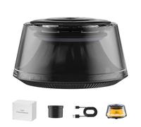 2025 Cloud Mist Car Diffuser, Premium Scenic Fragrance Cars Freshener, Smart Car Air Freshener, Auto On/Off, Adjustable Intensity, with 5 Ambient Light & Mist Fragrance (Tangerine and Pomelo)