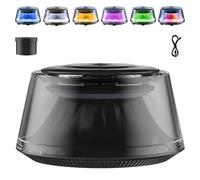 2025 Cloud Mist Smart Car Diffuser, Vibration Sensing Smart Car Air Freshener with 6 Ambient Light, USB Rechargeable Freshener Long Lasting Fragrance for Daily Driving (Snowy Forest)