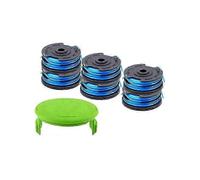 2025 Compatible con Greenworks 2101602 2101602A Cortadora de césped con carrete de 6 hilos y 1 tapa