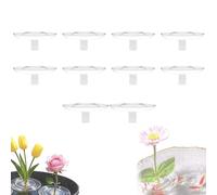 2025 Creative Floating Floral Arrangement Holder, Wind-Driven Waterproof Flower Holder, Dynamic Rotation, for Bowls/Fish Tanks(10pcs,L)