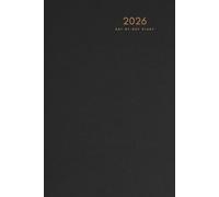 2025 Daily Planner - One Page Per Day Hardcover Diary: Minimalist lined pages for everyday notes, planning, and reflection - simple hardcover journal for 2026.