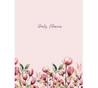 2025 Daily Planner:: Undated Organizer Journal Notebook Full Page Per Day 8.5x11 in