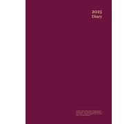 2025 Diary A5 Week to View: Pink - Vertical Layout 1 Week On 2 Pages - Dated - Hourly - UK - Soft Cover - Non Spiral Bound - 1 Year Planner - Pocket & ... Size with Notes Pages... - For Men and Women.