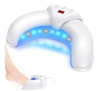 2025 Dispositivo láser para hongos en las uñas, dispositivo de limpieza para múltiples uñas de los pies y uñas, uso doméstico, luz infrarroja de 910 nm + luz azul de 470 nm, sin dolor, control de