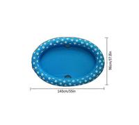 2025 Dog Swimming Pool Floating Boat Pet Toy Inflatable Pet Floating Raft for Outdoor Water Games