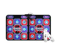 2025 Double Dancing Mat Double User Wired Dance Mat Game Non-slip with 2 Remote
