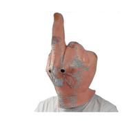 2025 Evil Carnival Halloween Party Cosplay Prop - Despise The Middle Finger Full Head Mask_Special Gift