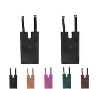 2025 Fashion Leather Wallet,Western Boot Wallet with Snap Strap,Credit Card Holder for Women, Small Wallets with Snap Fastening(Black,2)