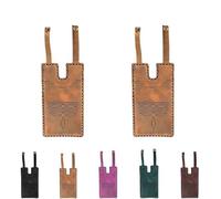 2025 Fashion Leather Wallet,Western Boot Wallet with Snap Strap,Credit Card Holder for Women, Small Wallets with Snap Fastening(Tawny,2)