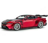 2025 Ford Mustang GTD Rojo Llama Cromado 1:43 Solido S4318302