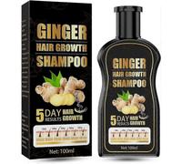 2025 Ginger Hair Growth Shampoo, 100ml Anti-hair Loss Shampoo,hair Loss Shampoo, Ginger Hair Care Shampoo Helps Stop Hair Loss