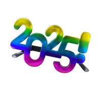 2025 Glasses, Sunglasses For Festival, Number Eyeglasses New Years Supplies, Creative Funny Glasses Christmas Decoration 2025 New Year's Eve Photography Props And Supplies