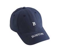 2025 - Gorra de béisbol bordada con letra B para niños con estilo de impresión de Uran, sombrero de sol ajustable para niños y niños, azul marino, 2-8 años
