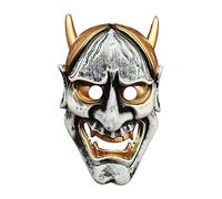2025 Halloween Retro Bronzing Dyeing Face Lift Party Dance Party Decor 9 (Azul, Talla única)