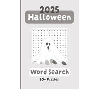 2025 Halloween Word Search Book: Word Searches about Spooky Halloween Themes | 6x9 inches, 110 pages | 50+ Puzzles ... Gifts for Vacations, Holidays, and Alone Times