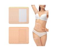 2025 High quality brand new 10 Pcs Castor Oil Pack Wrap Disposable Adhesive