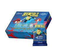 2025 Invincible Season 1 Keepsake Holo Breaker Box, edición Breakers, 2 paquetes por caja, tarjetas de espejo holográfico, reliquias, insertos basados en estuche, lista de verificación de 600 tarjetas