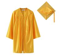 2025 Juego de Bata graduación Conjunto con Borla y Faja tasel tacha Preescolar/guardería Sombrero a para niños 2 12 años