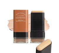 2025 Korean Hydrating Lightweight Foundation Stick With Brush, Korea Flawless Foundation Stick, foundation make-up stick, 6 in 1- Anti-Wrinkle Foudation Stick For Mature Skin (01#)