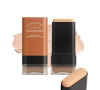 2025 Korean Hydrating Lightweight Foundation Stick With Brush, Korea Flawless Foundation Stick, foundation make-up stick, 6 in 1- Anti-Wrinkle Foudation Stick For Mature Skin (05#)