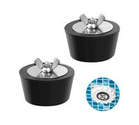 2025 Latest Model Swimming Pool Winter Plug, SL.GT,2Pcs Rubber Winter Plugs Prevent Drain Hose from Freezing