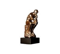 2025 Latest Model The Thinker Museum Quality Cold Cast Bronze Statue 30cm,Yeuri