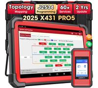 2025 LAUNCH X431 PRO 5 PADV AUTO OBD2 Diagnóstico J2534 ECU Programación Español