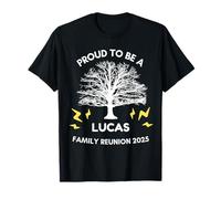 2025 LUCAS Family Reunion Gathering Árbol Genealógico a juego Camiseta