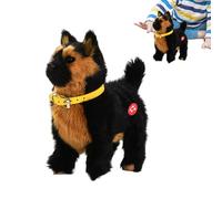 2025 Máquina Robot de Peluche Realista en Forma de Cachorro - Caminar, Ladrido, Temblor de Cola, para Mascotas Auténtico Que Mueve la Cabeza | interactivo en Forma de C