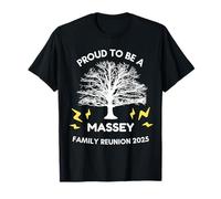 2025 Massey Family Reunion Gathering Árbol Genealógico a Juego Camiseta