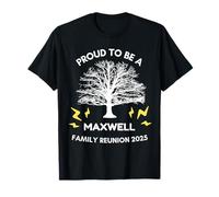 2025 Maxwell Family Reunion Gathering Árbol genealógico a Juego Camiseta