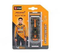 McLAREN NORRIS 4 Modelo Auto MCL39 F1 Australian 2025 DieCast 1/64 9cm Bburago